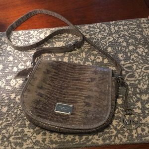 NWT Michael Kors Snakeskin Crossbody Bag